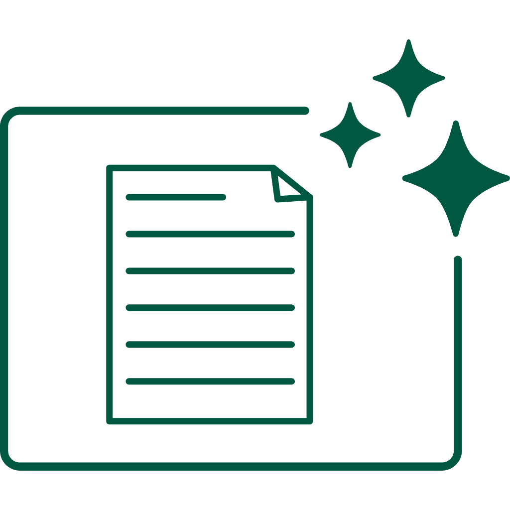 Contract Intelligence & AI-Powered Document Automation System supporting graphic